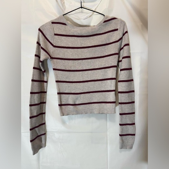 Striped Long Sleeve Sweater - Picture 2 of 6